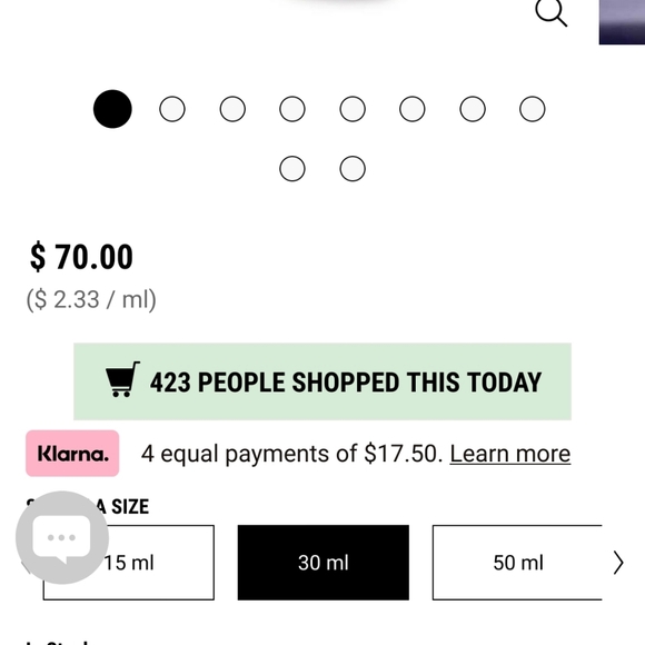 New in box Kiehl's Midnight Recovery Concentrate 30ml - Picture 2 of 3